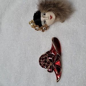 Two pins. So different.